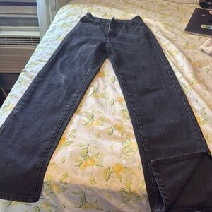 PLT SIZE 0 SLIT JEANS